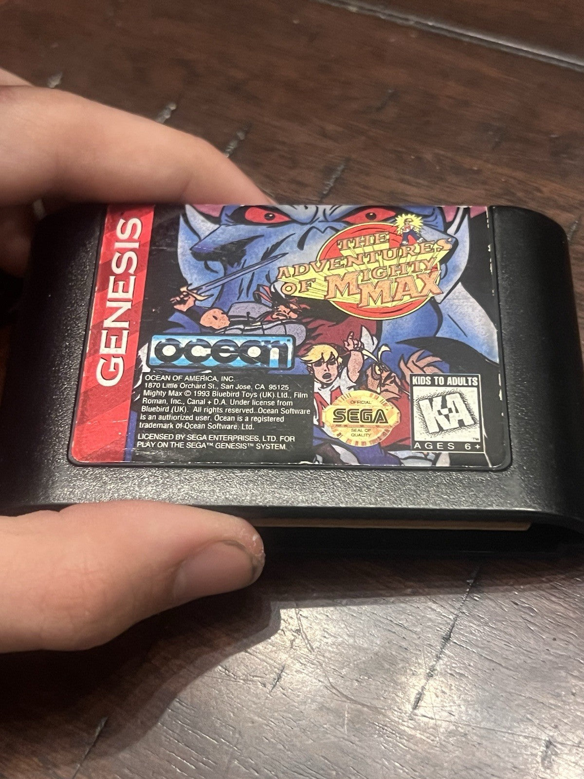 Adventures of Mighty Max (Sega Genesis, 1995) CART ONLY