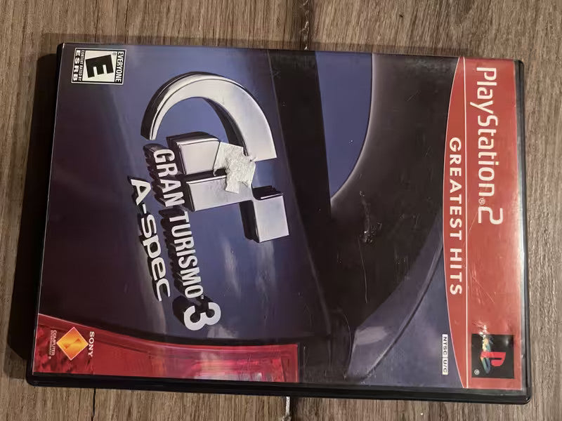 Gran Turismo 3 A-spec: Greatest Hits (Sony Playstation 2, 2001) CIB