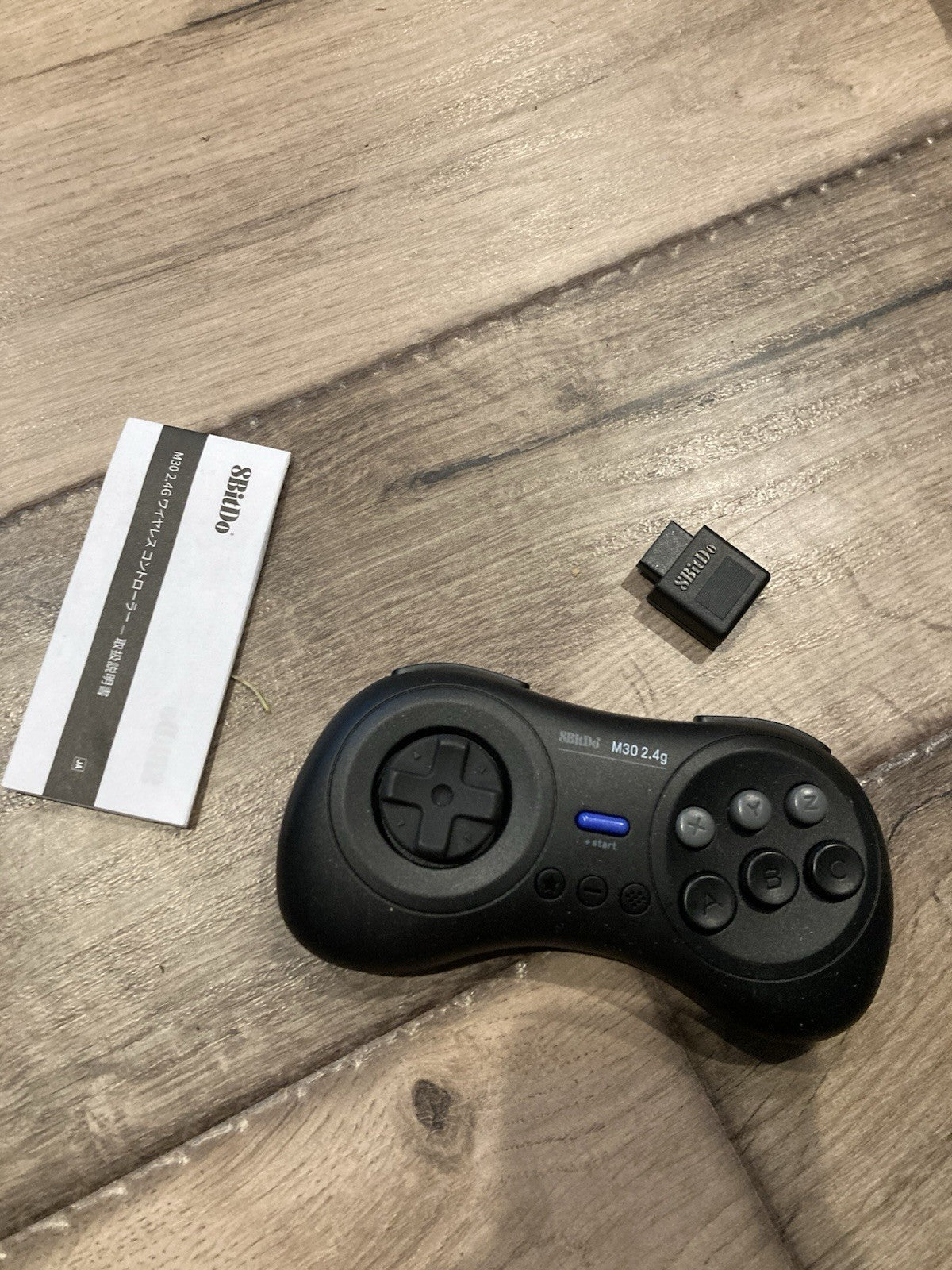 8Bitdo M30 2.4G Wireless Gamepad Controller for Sega Genesis Black