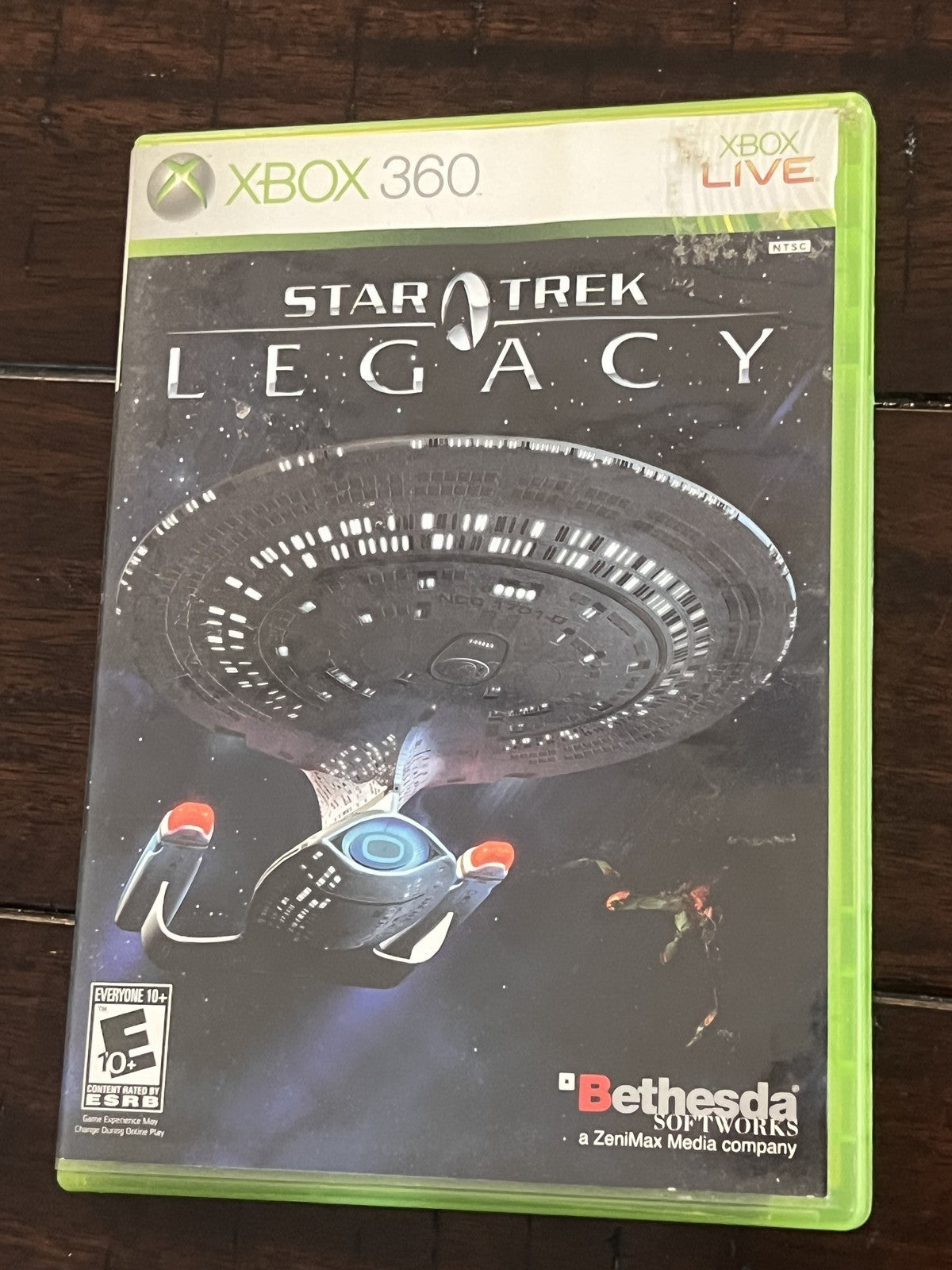 Star Trek Legacy (Microsoft Xbox 360, 2006) CIB COMPLETE