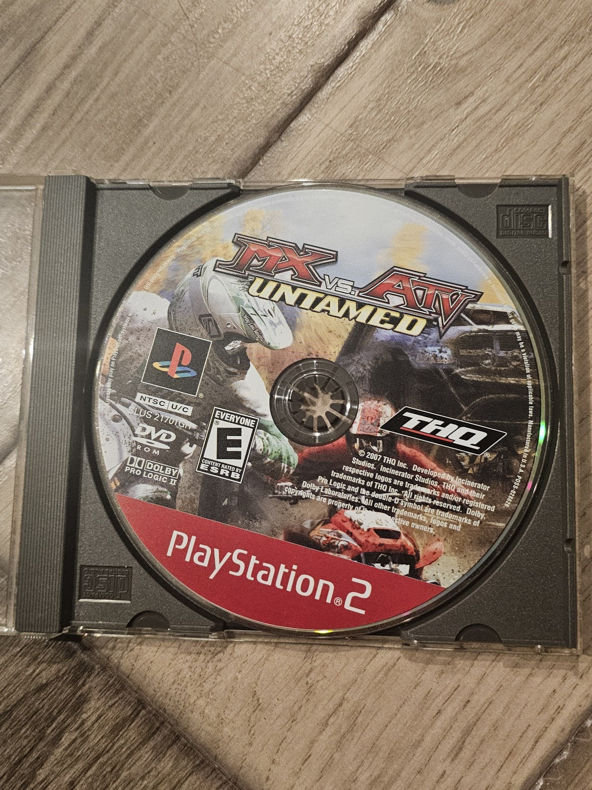 MX vs ATV Untamed: Greatest Hits (Sony Playstation 2 PS2, 2007) DISC ONLY