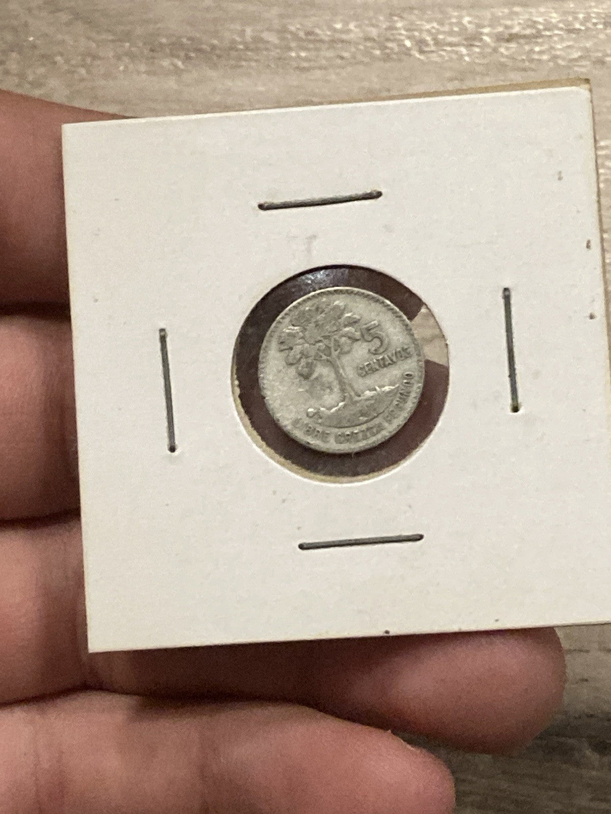 Guatemala 1960 5 Centavos Silver