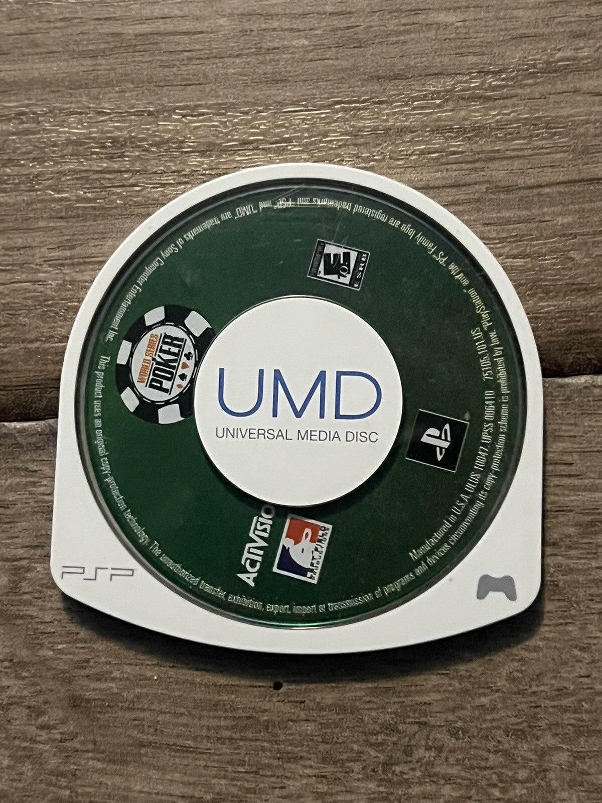 World Series of Poker (Sony PSP, 2005) DISC ONLY UMD
