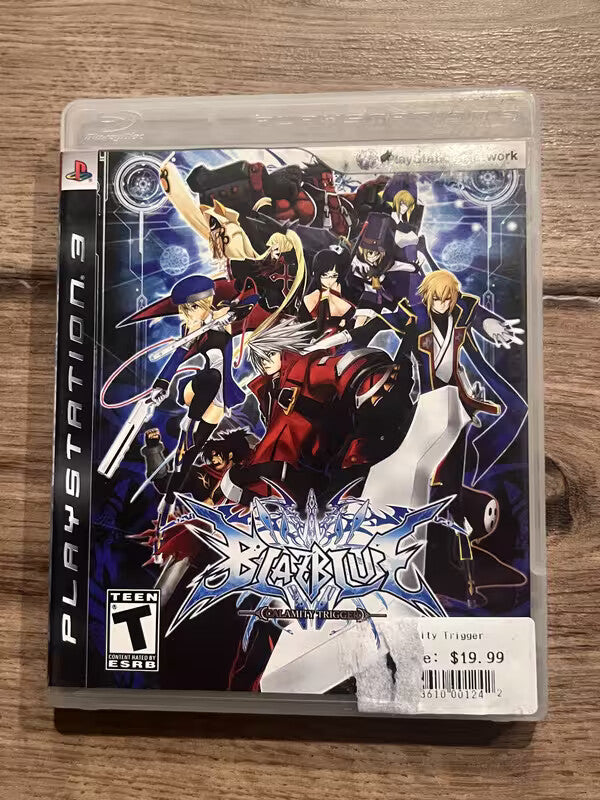 BlazBlue: Calamity Trigger (Sony Playstation 3, 2009) CIB