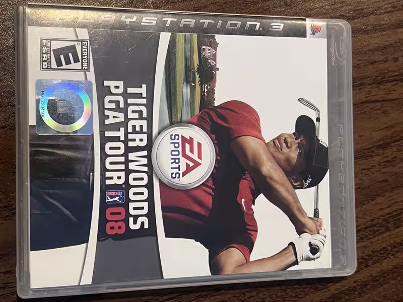 Tiger Woods PGA Tour 08 (Playstation 3, 2007) CIB COMPLETE IN BOX