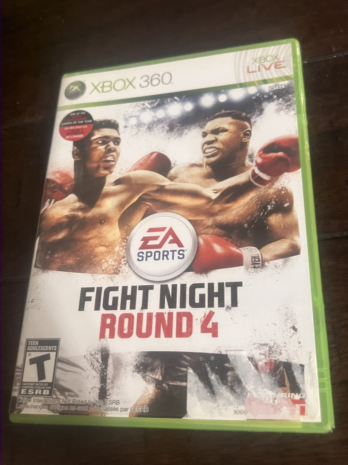 Fight Night Round 4 (Microsoft Xbox 360, 2009) CIB COMPLETE
