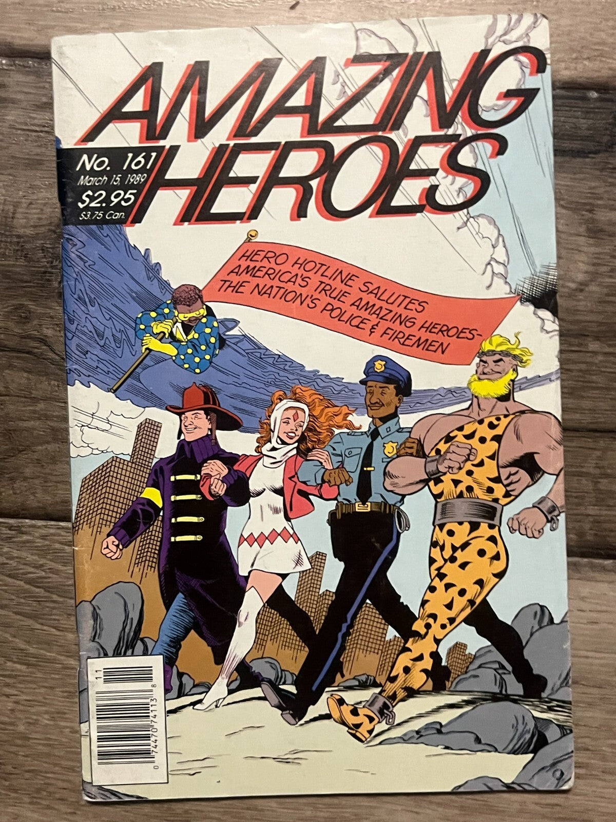 Comcat Comics Amazing Heroes #161 1989