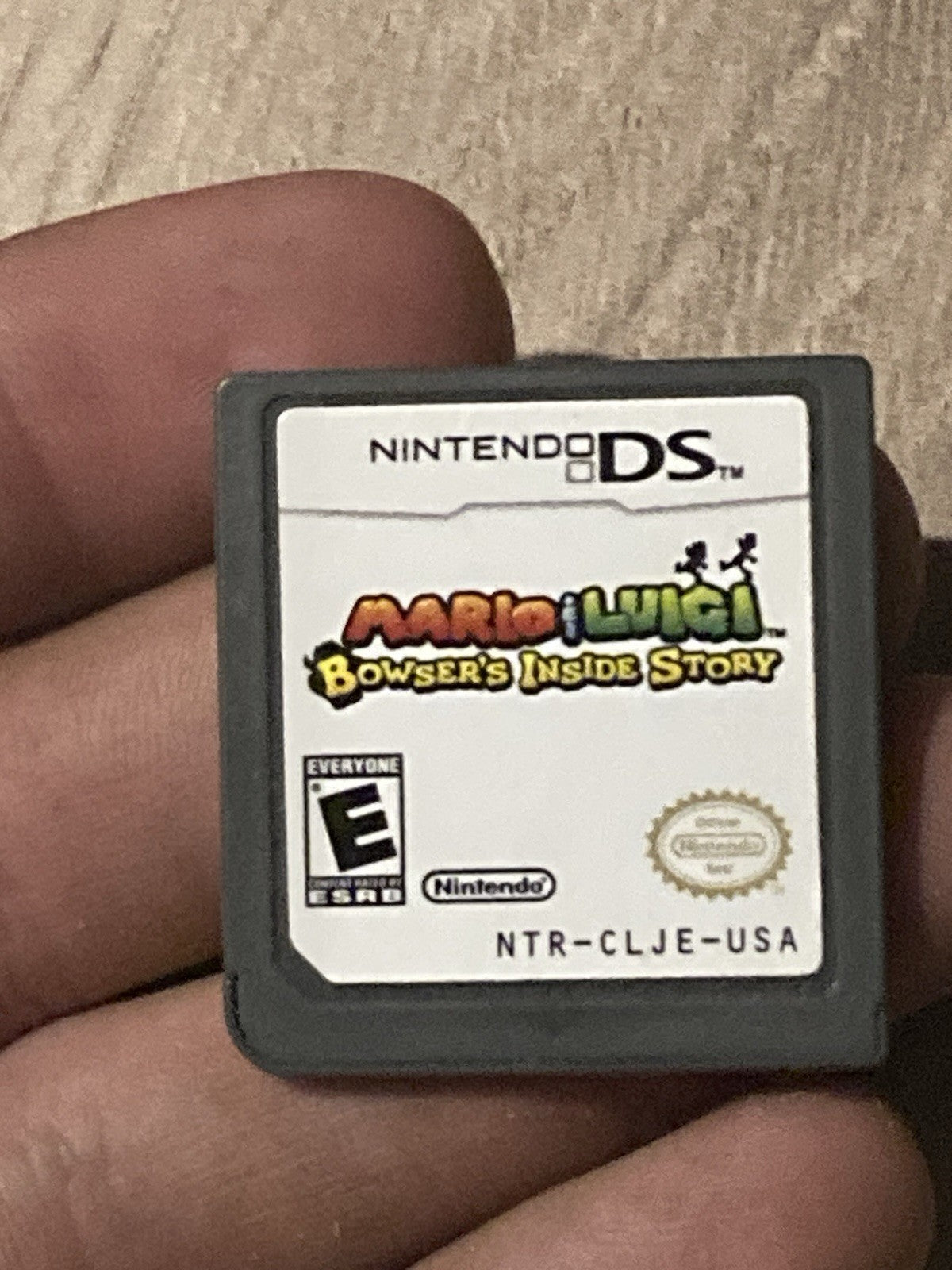 Mario & Luigi: Bowser's Inside Story (Nintendo DS, 2009) CART ONLY