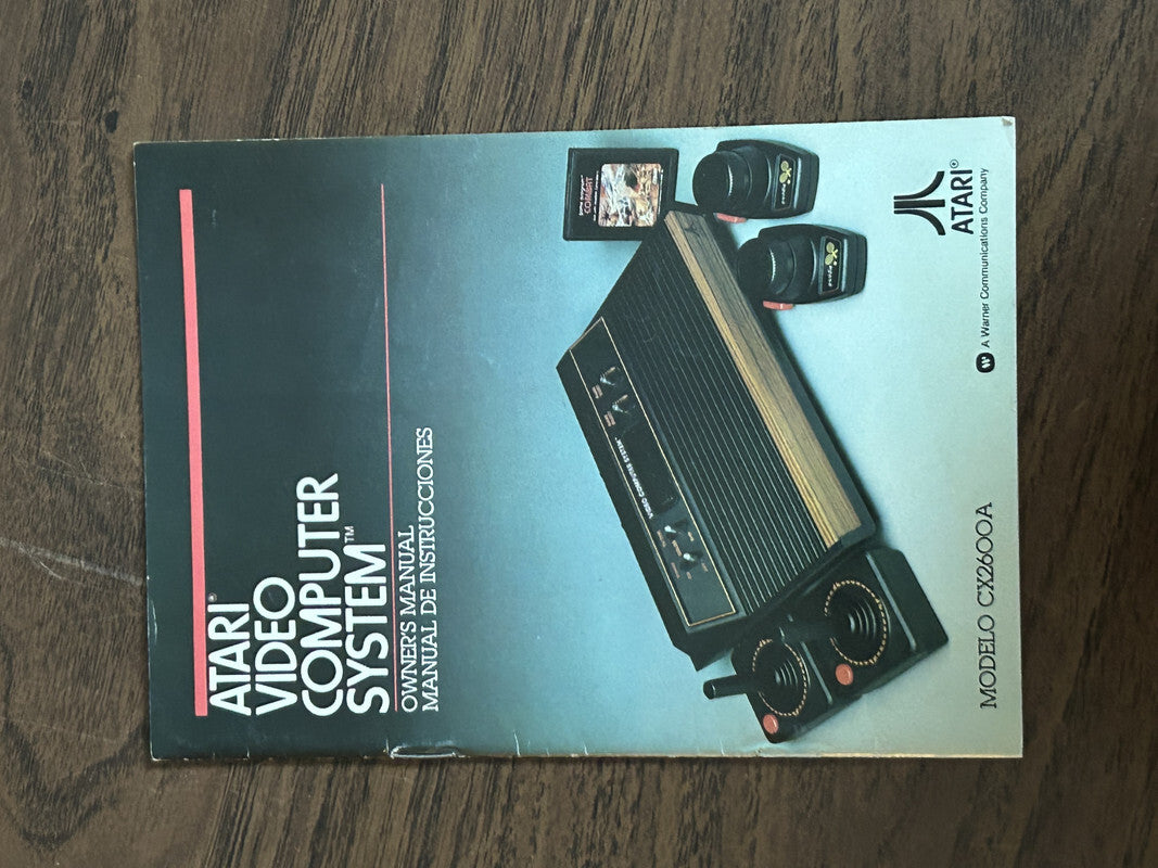 Atari 2600 CX2600A Video Computer System Owner's Manual C018209
