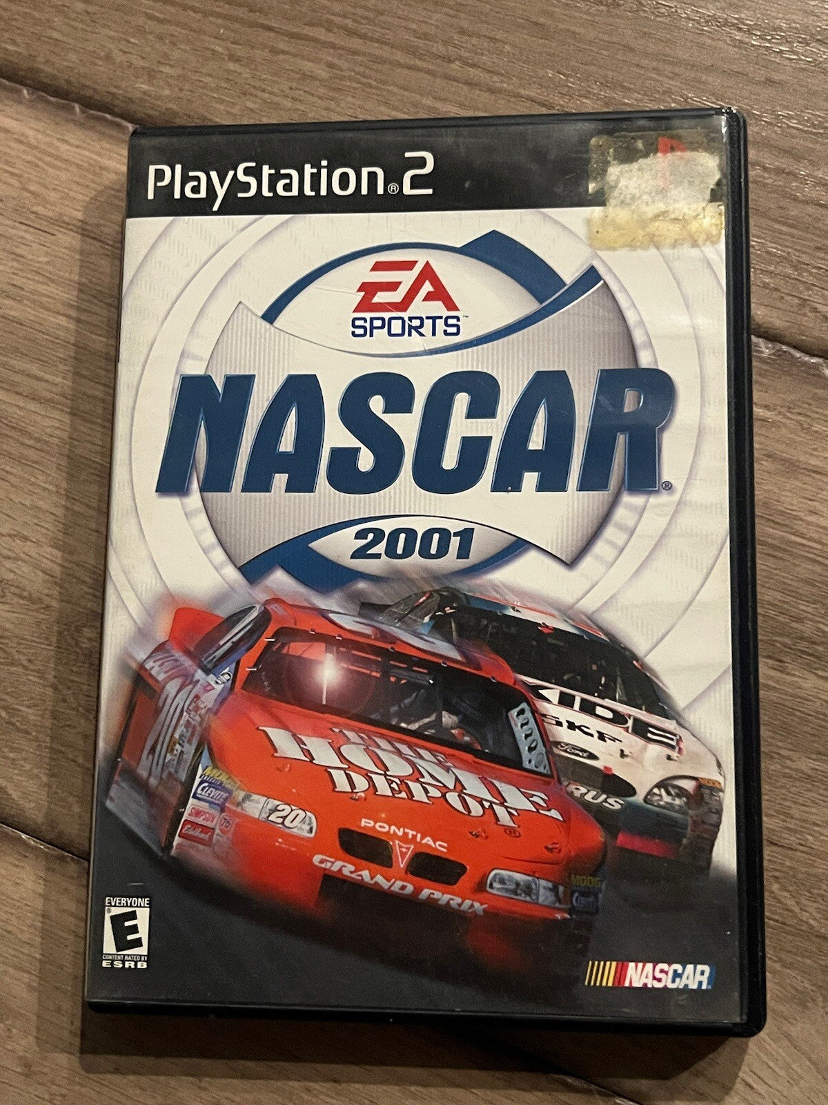 NASCAR 2001 (Sony PlayStation 2, 2000) NO MANUAL