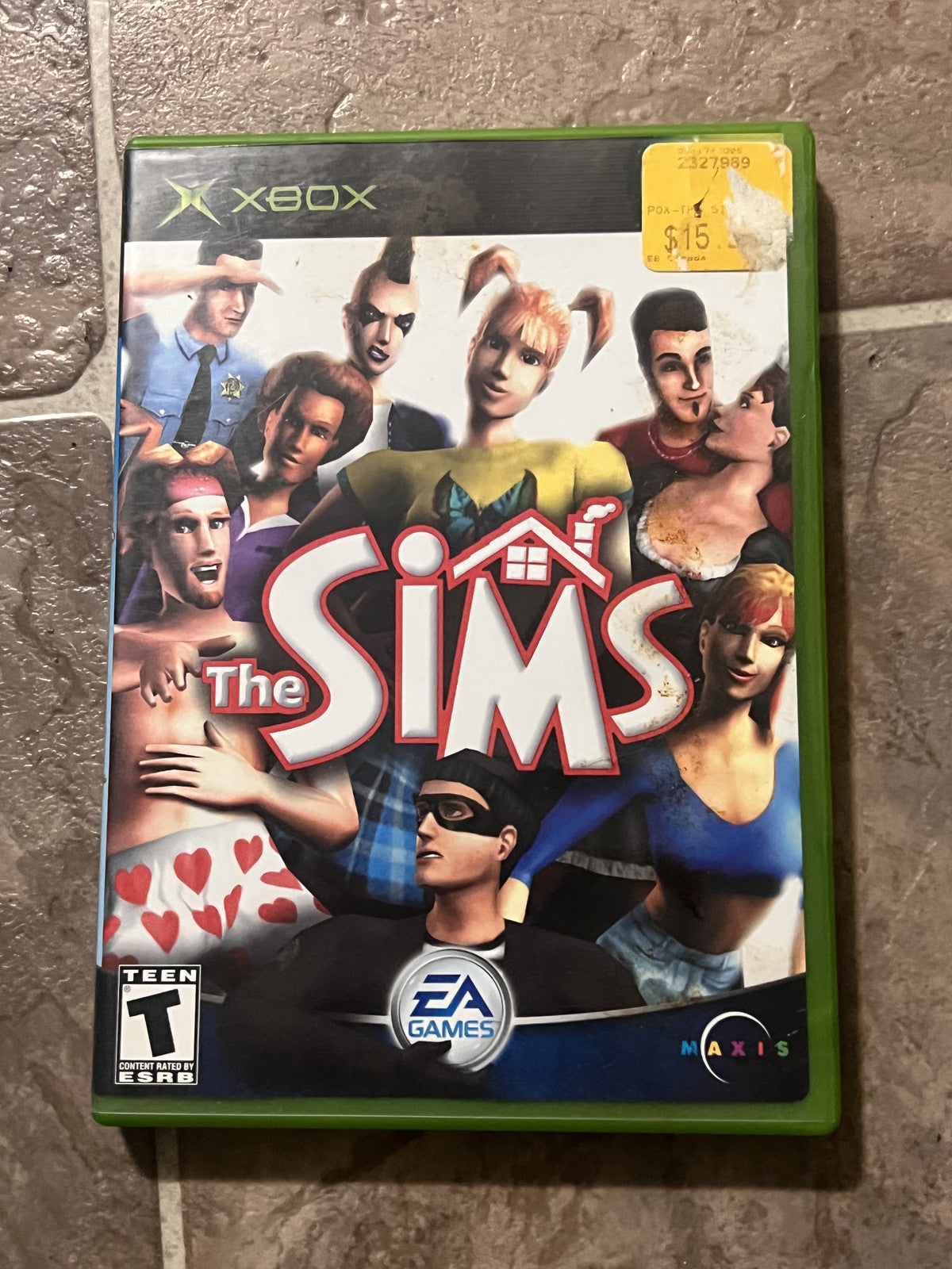 The Sims (Microsoft Xbox, 2003) CIB COMPLETE