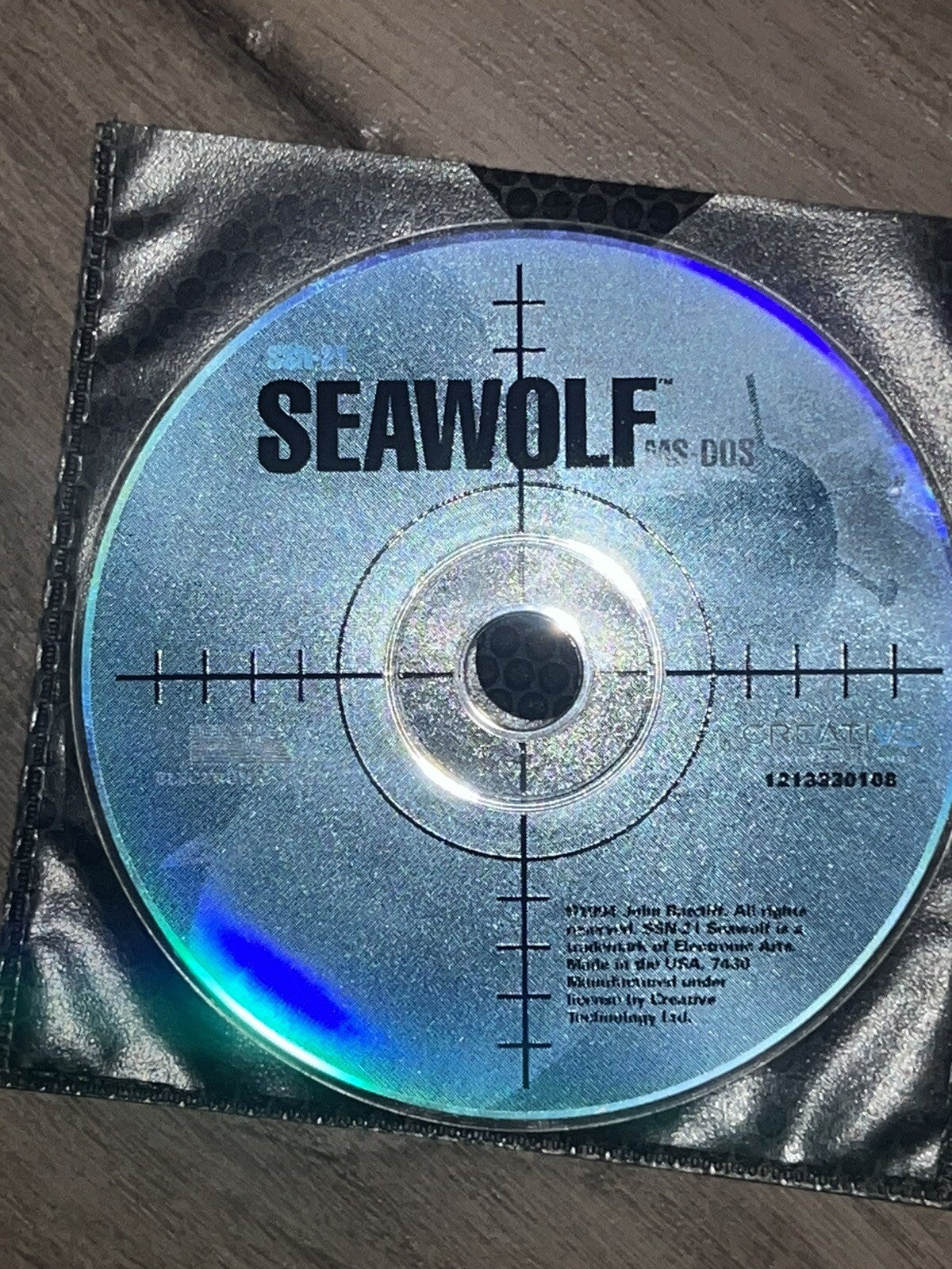 Seawolf SSN-21 (PC / MS-DOS, 1994) DISC ONLY