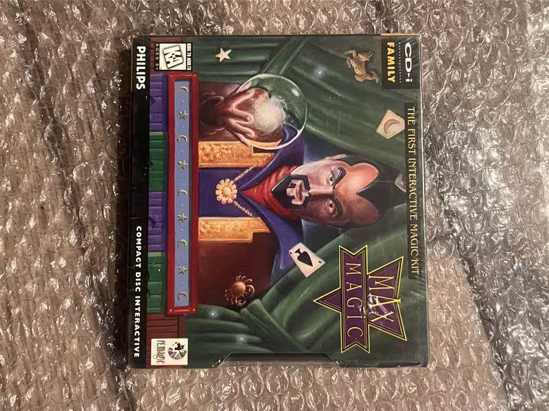 Max Magic (Philps CD-i CDI, 1994) BRAND NEW SEALED
