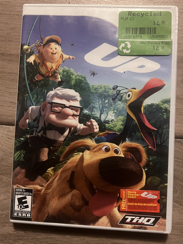 Up (Nintendo Wii, 2009) CIB WITH MOVIE CARD