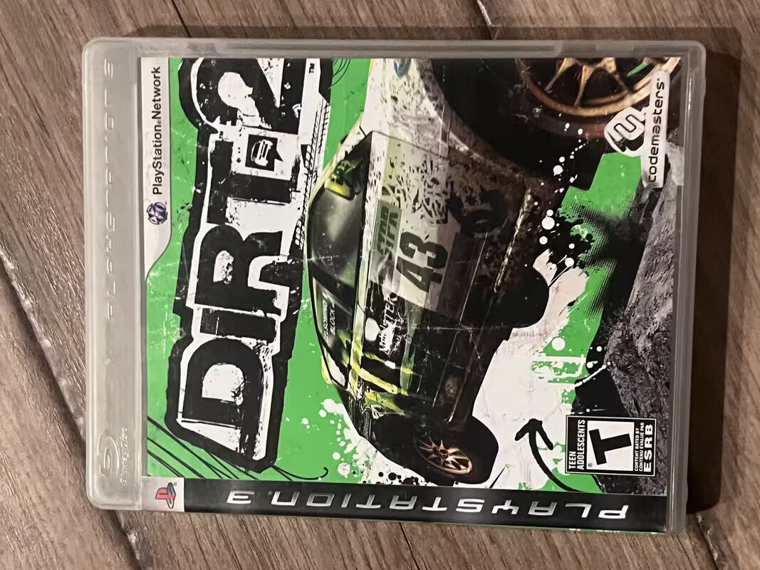 Dirt 2 (Sony Playstation 3, 2009) NO MANUAL