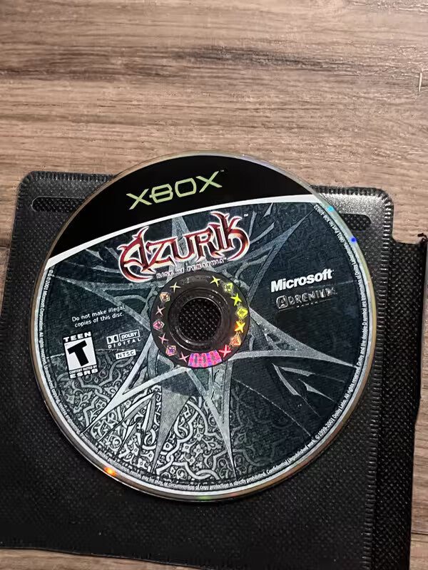 Azurik Rise of Perathia (Microsoft Xbox, 2001) DISC ONLY