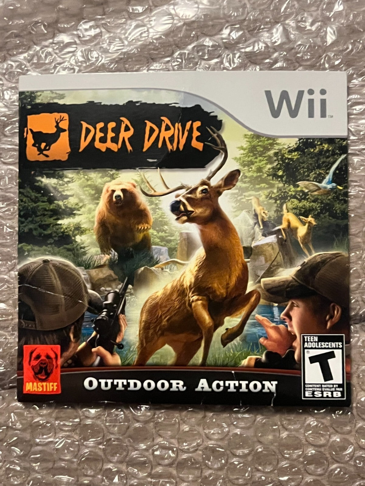 Deer Drive (Nintendo Wii, 2009) CIB IN SLIP COVER