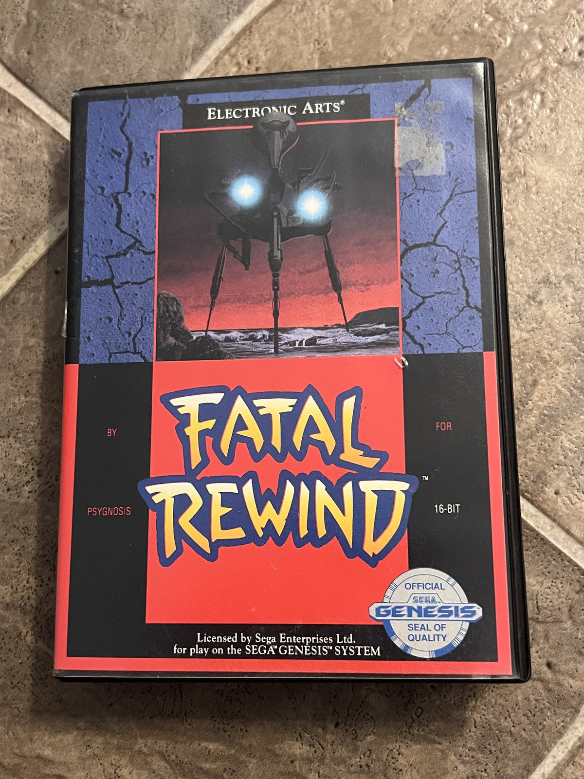 Fatal Rewind Killing Game Show (Sega Genesis, 1991) CIB COMPLETE
