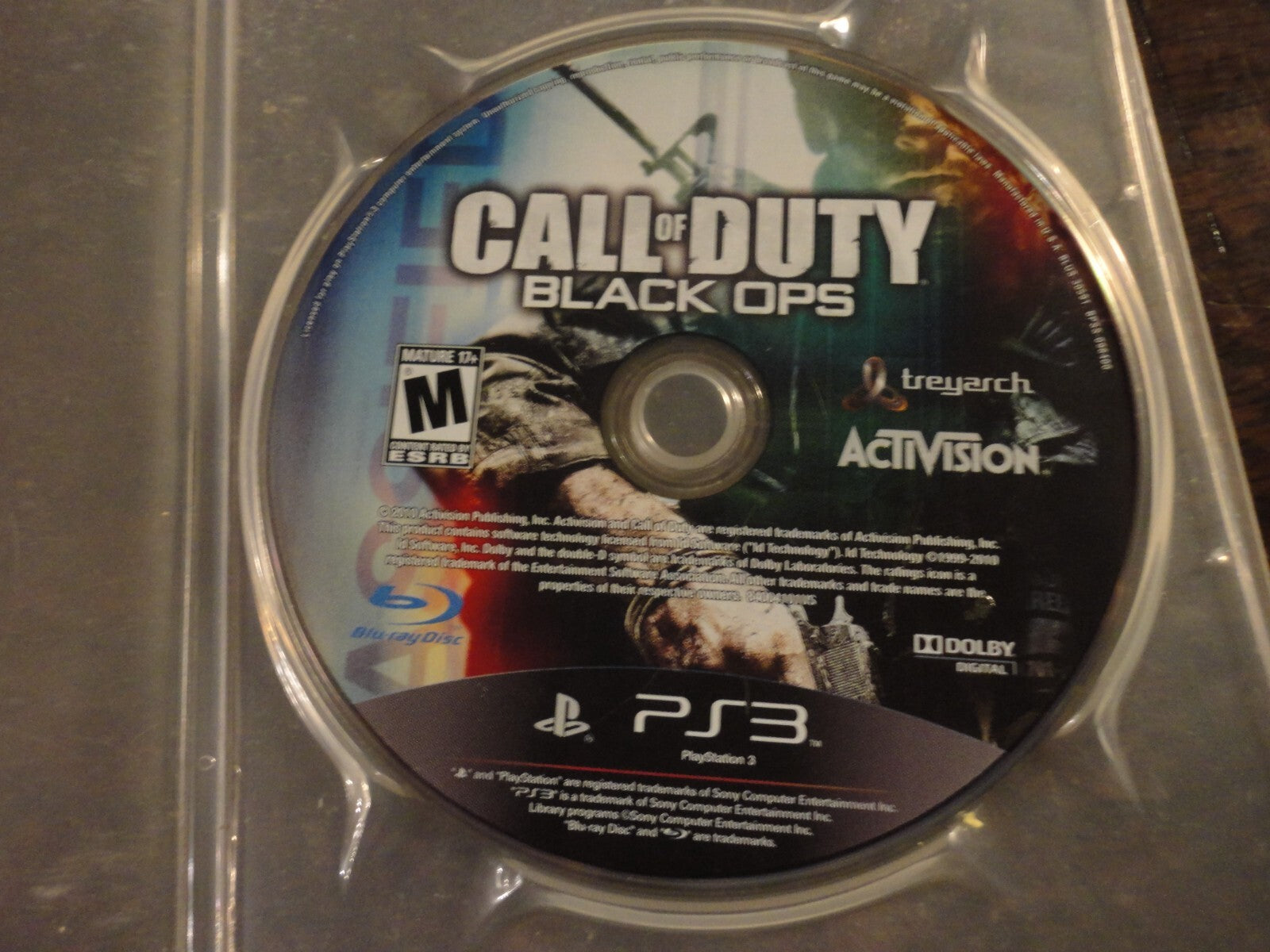 Call of Duty: Black Ops (PlayStation 3, 2010) DISC ONLY