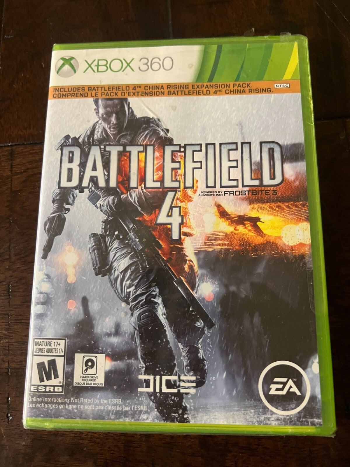 Battlefield 4 (Microsoft Xbox 360, 2013) NEW SEALED SOME RIPS