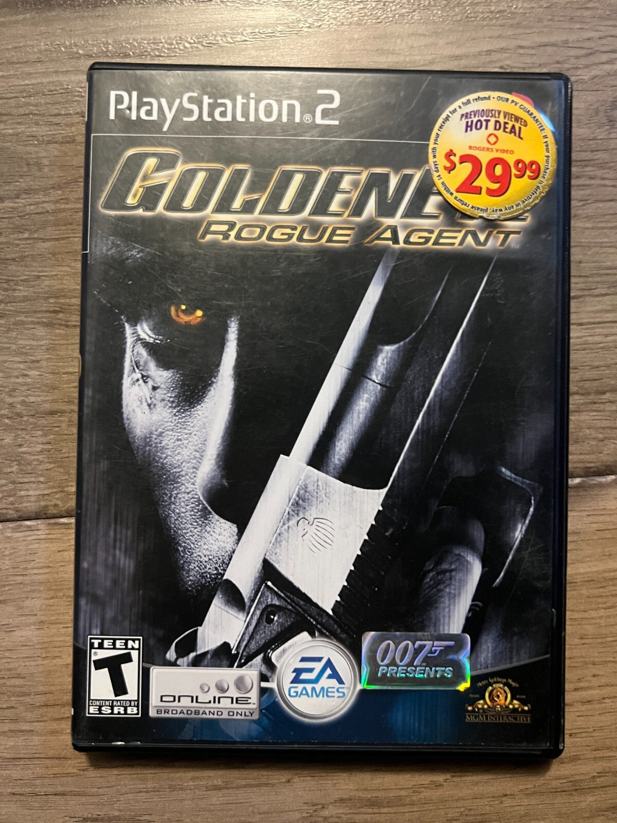 GoldenEye: Rogue Agent (Sony PlayStation 2, 2004) NO MANUAL