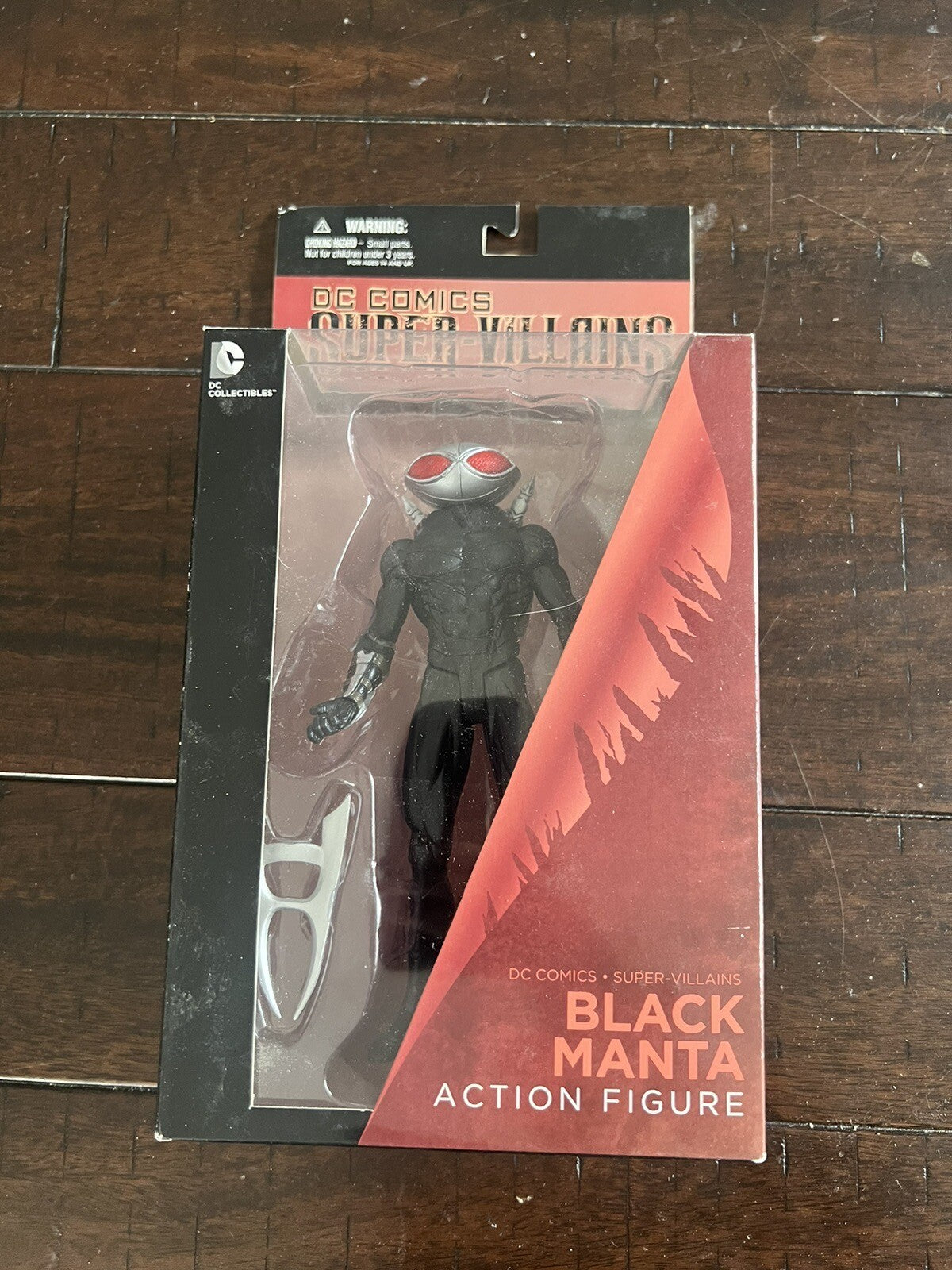 DC Comics Super-Villains Black Manta 7'' Action Figure 2013 NEW SEALED