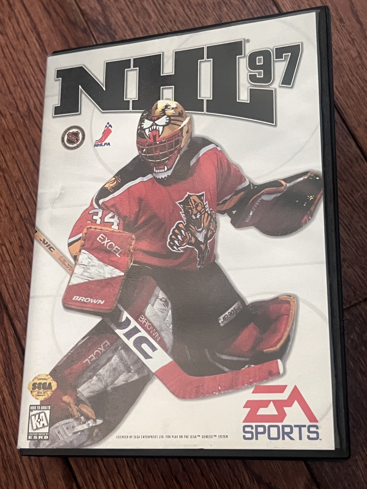 NHL 97 (Sega Genesis, 1996) NO MANUAL