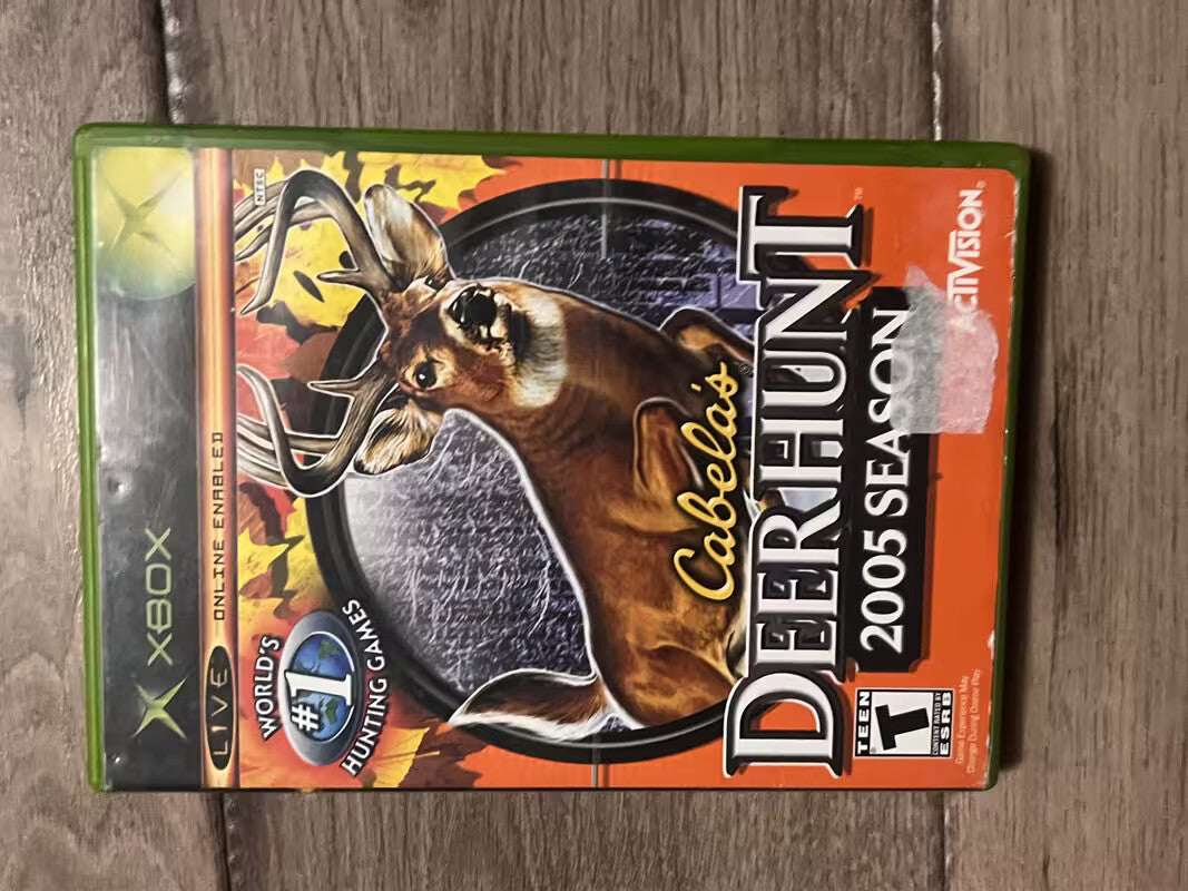 Cabela's Deer Hunt 2005 Season (Microsoft Xbox, 2004) CIB