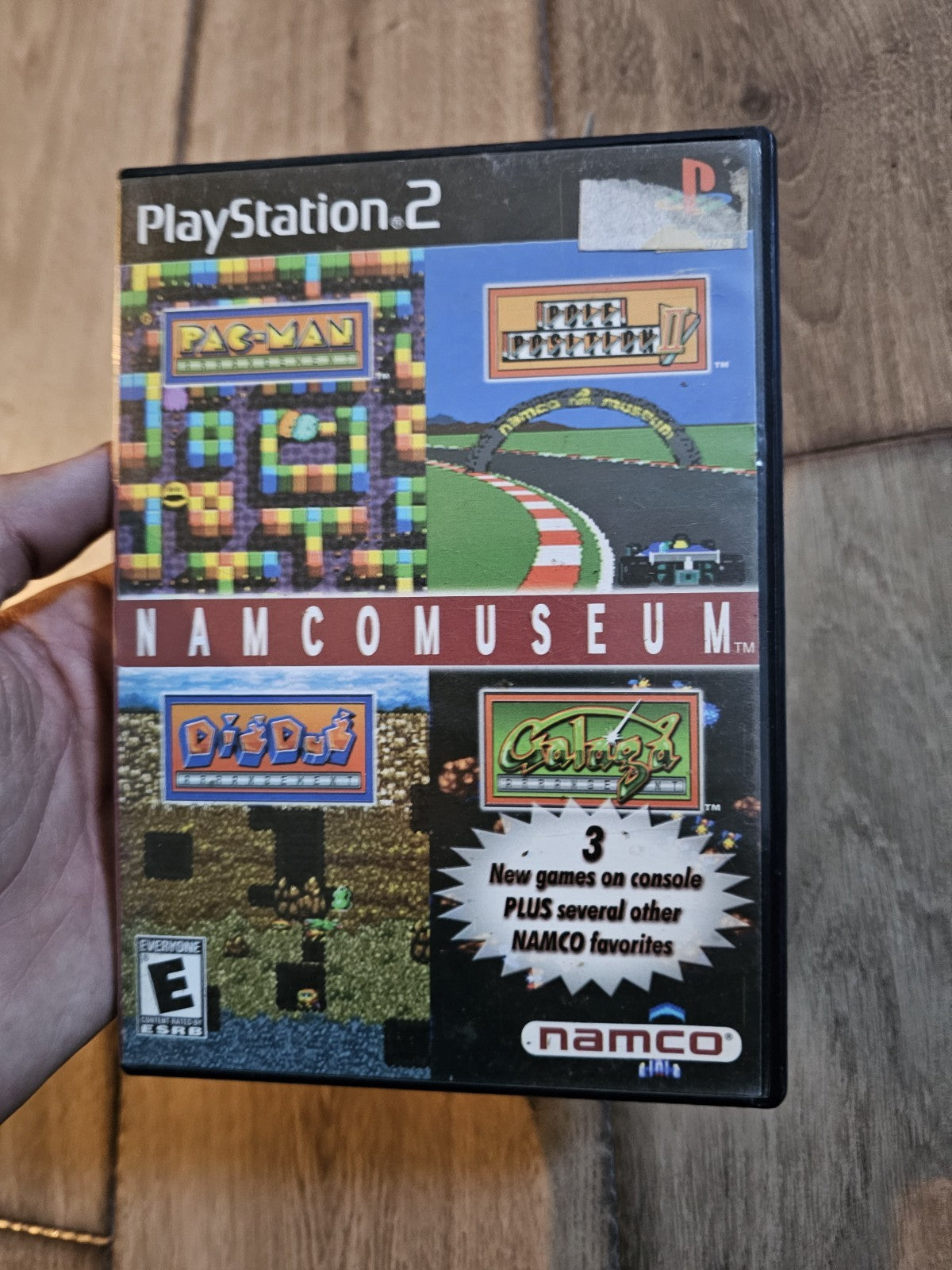 Namco Museum (Sony PlayStation 2, 2001) NO MANUAL
