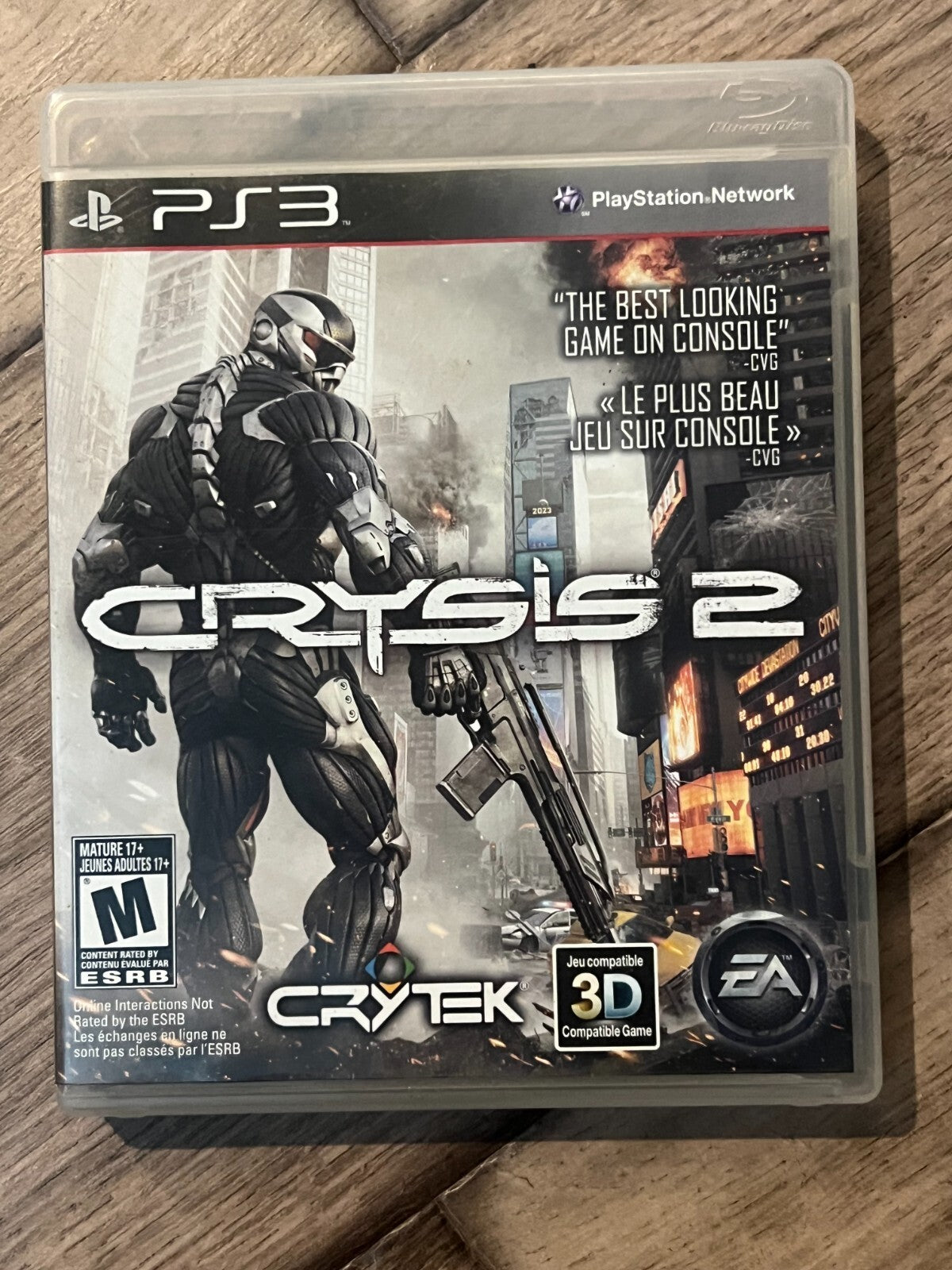 Crysis 2 (Sony PlayStation 3, 2011) CIB