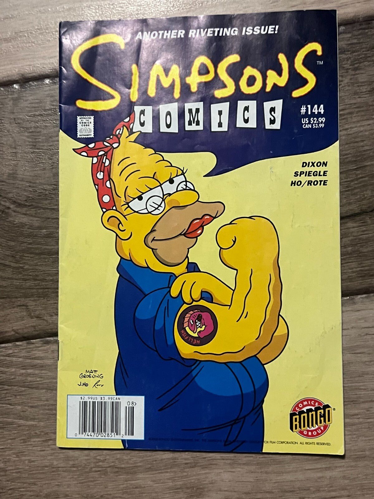 Bongo Comics: Simpsons Comics #128 2005