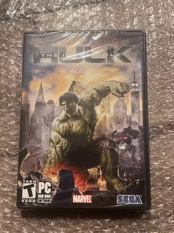 The Incredible Hulk (PC DVD-ROM, 2007) BRAND NEW SEALED