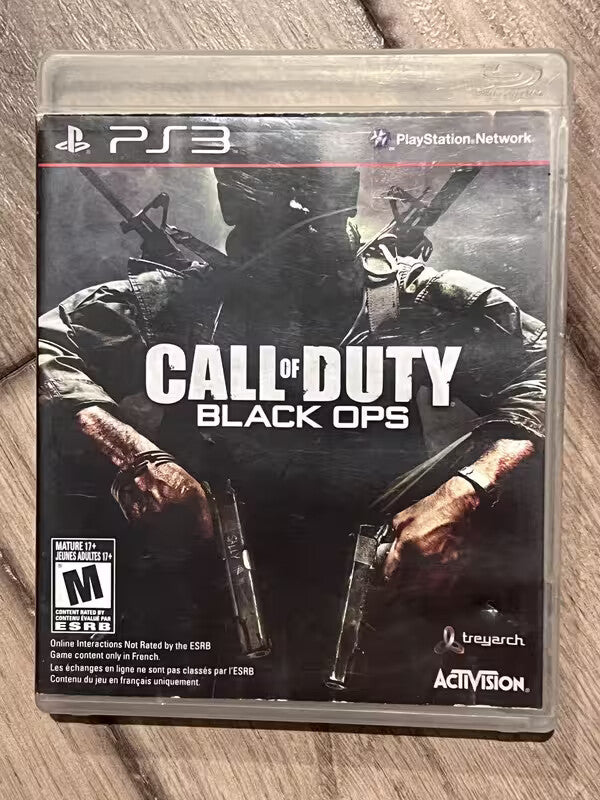 Call of Duty Black Ops (Sony Playstation 3, 2010) NO MANUAL