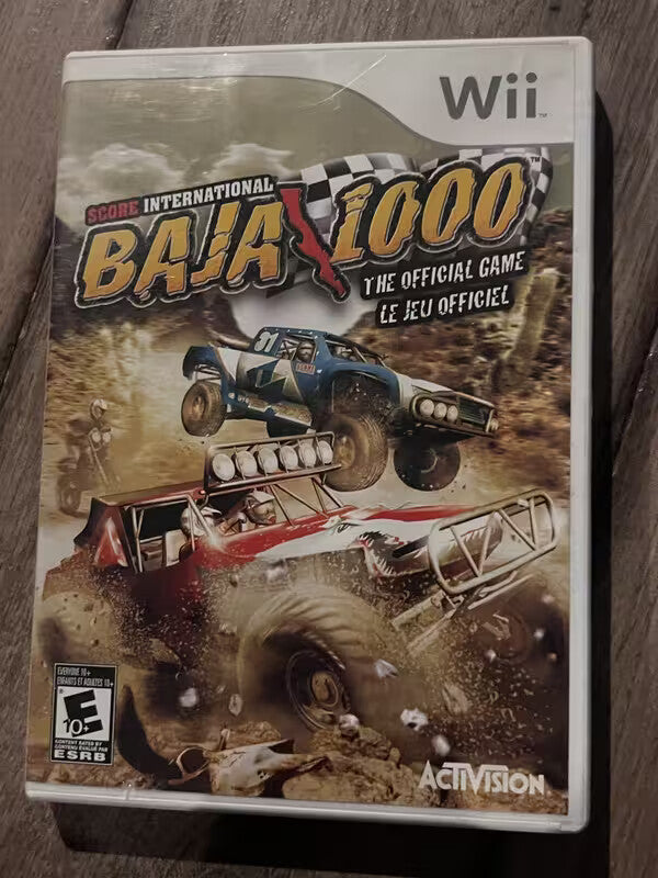 SCORE International Baja 1000 (Nintendo Wii, 2008) NO MANUAL