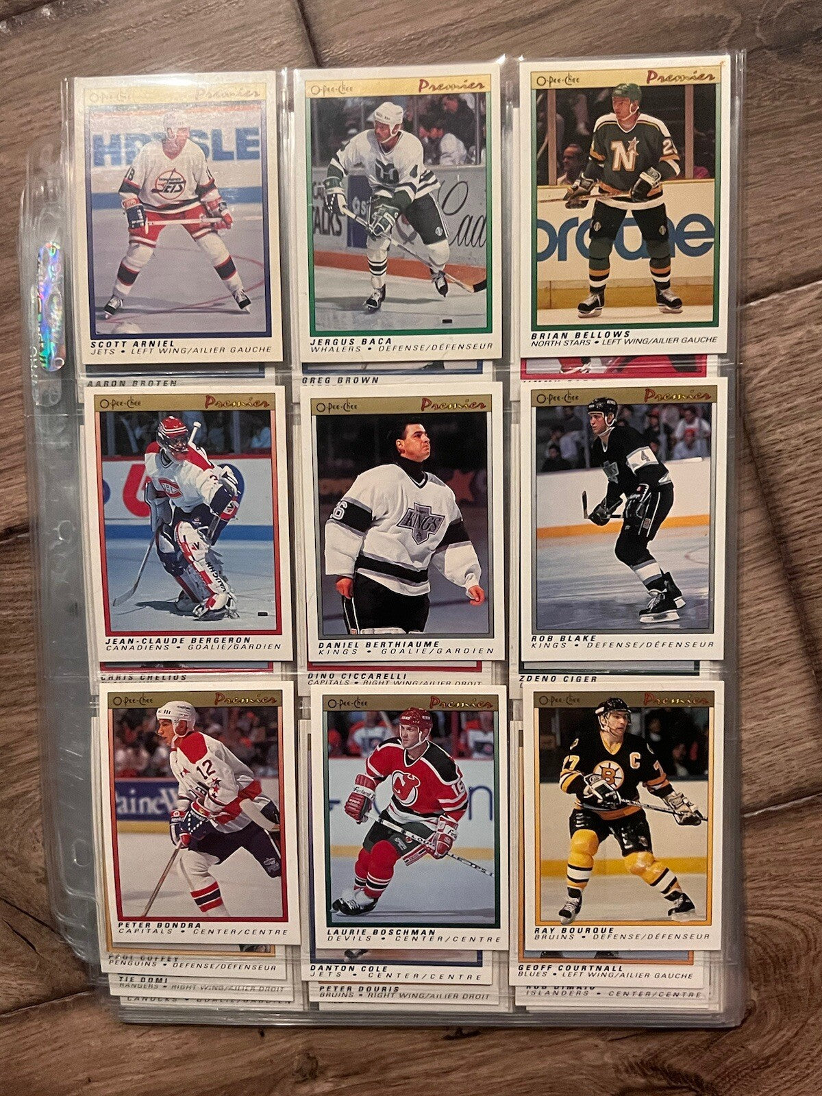 1990-1991 O-Pee-Chee OPC Premier 132 Cards Jagr/Fedorov/Roenick/Modano RC's