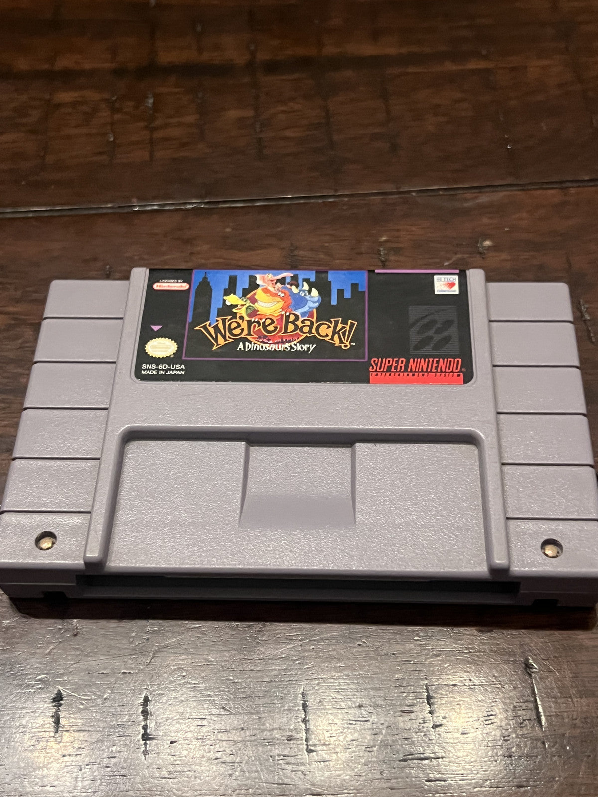 We'Re Back!: A Dinosaur's Story (Super Nintendo SNES, 1993) CART ONLY