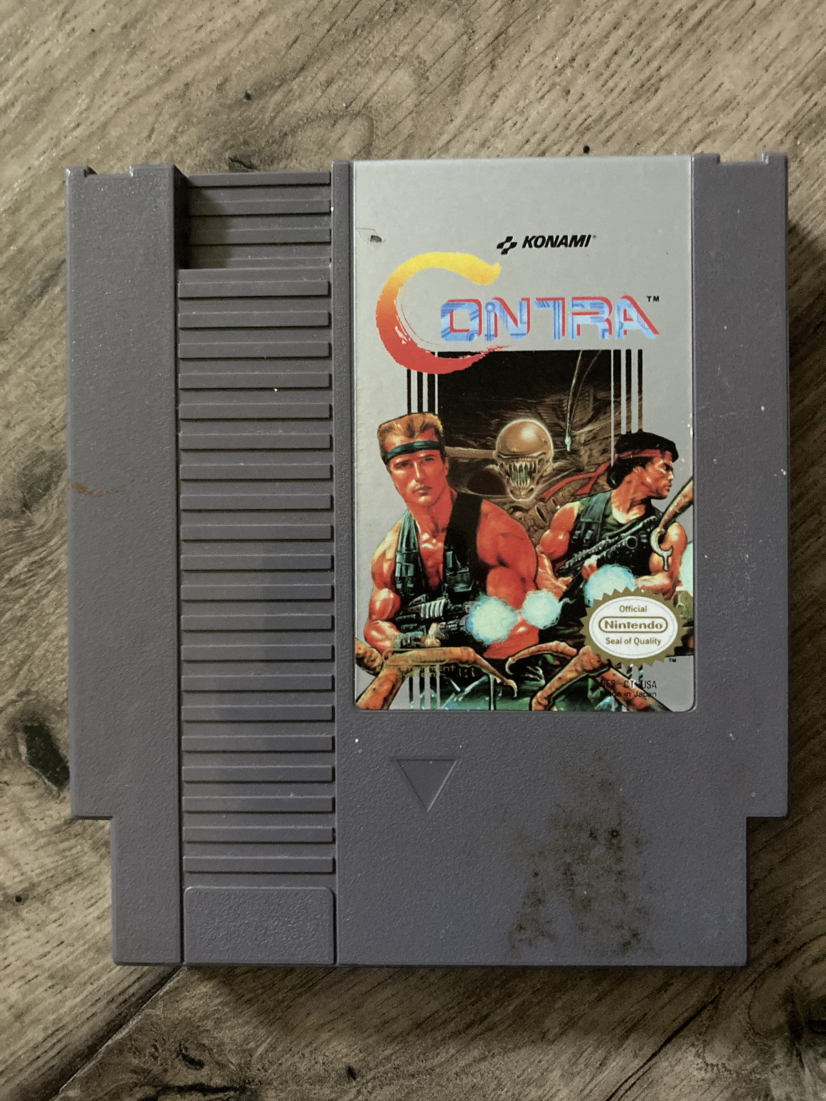 Contra (Nintendo NES, 1988) CART ONLY