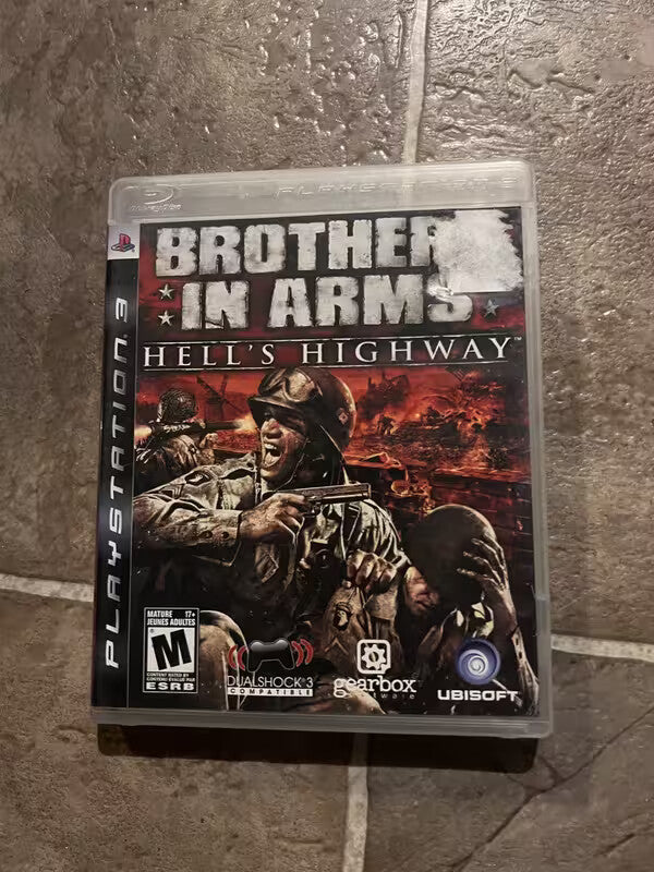Brothers in Arms Hell's Highway (Sony Playstation 3 PS3, 2008) NO MANUAL