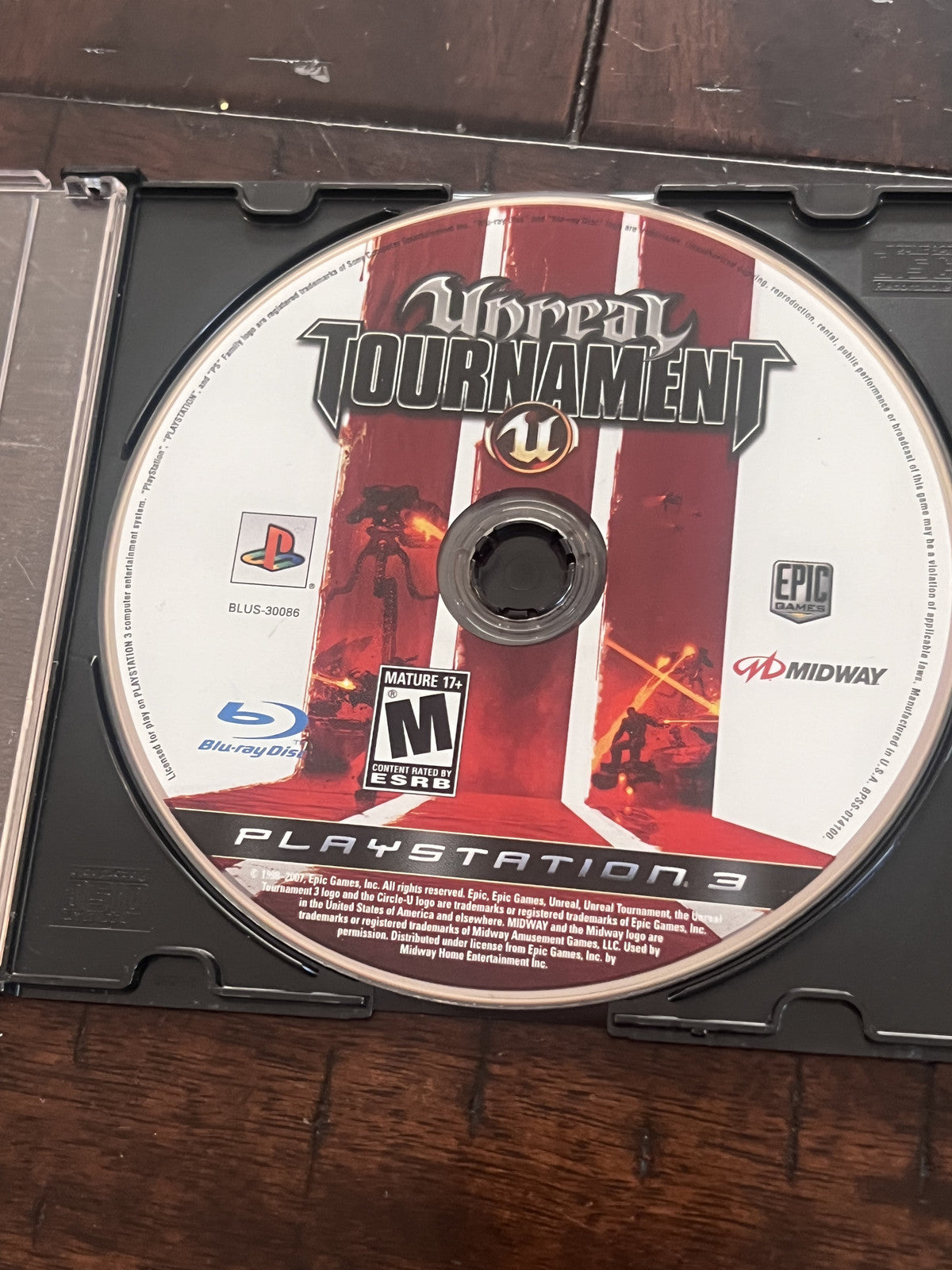 Unreal Tournament III (Sony Playstation 3 PS3, 2007) DISC ONLY