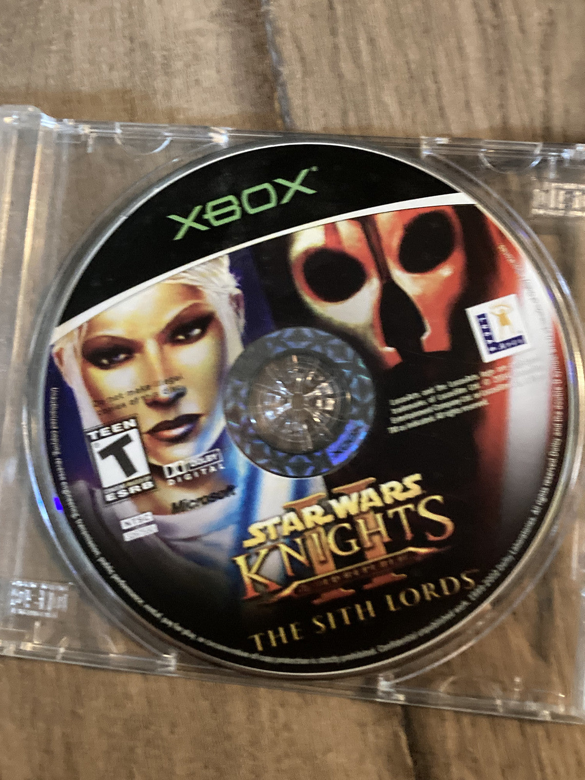 Star Wars Knights of the Old Republic II (Microsoft Xbox, 2004) DISC ONLY