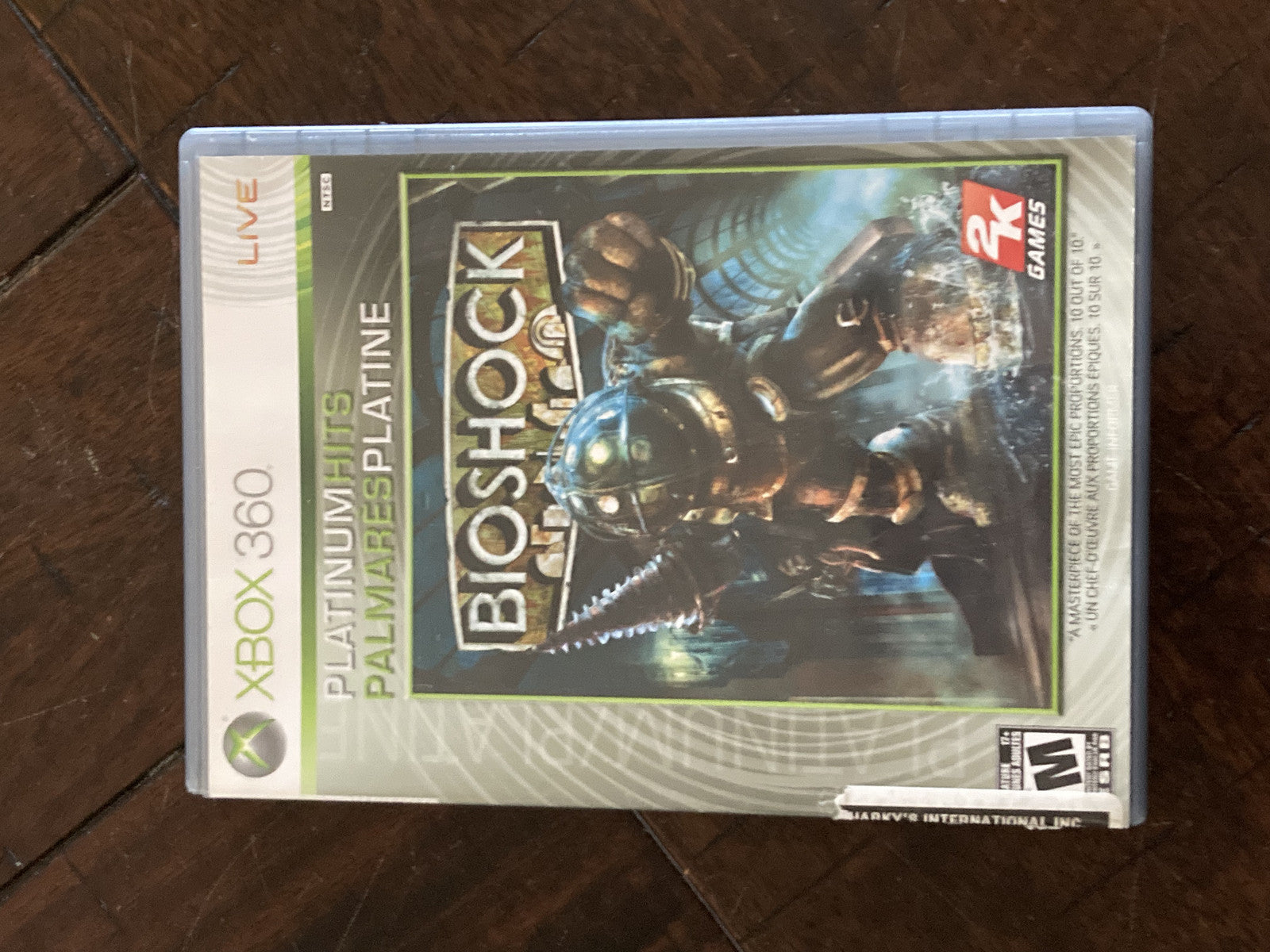 Bioshock: Platinum Hits (Microsoft Xbox 360, 2007) CIB COMPLETE