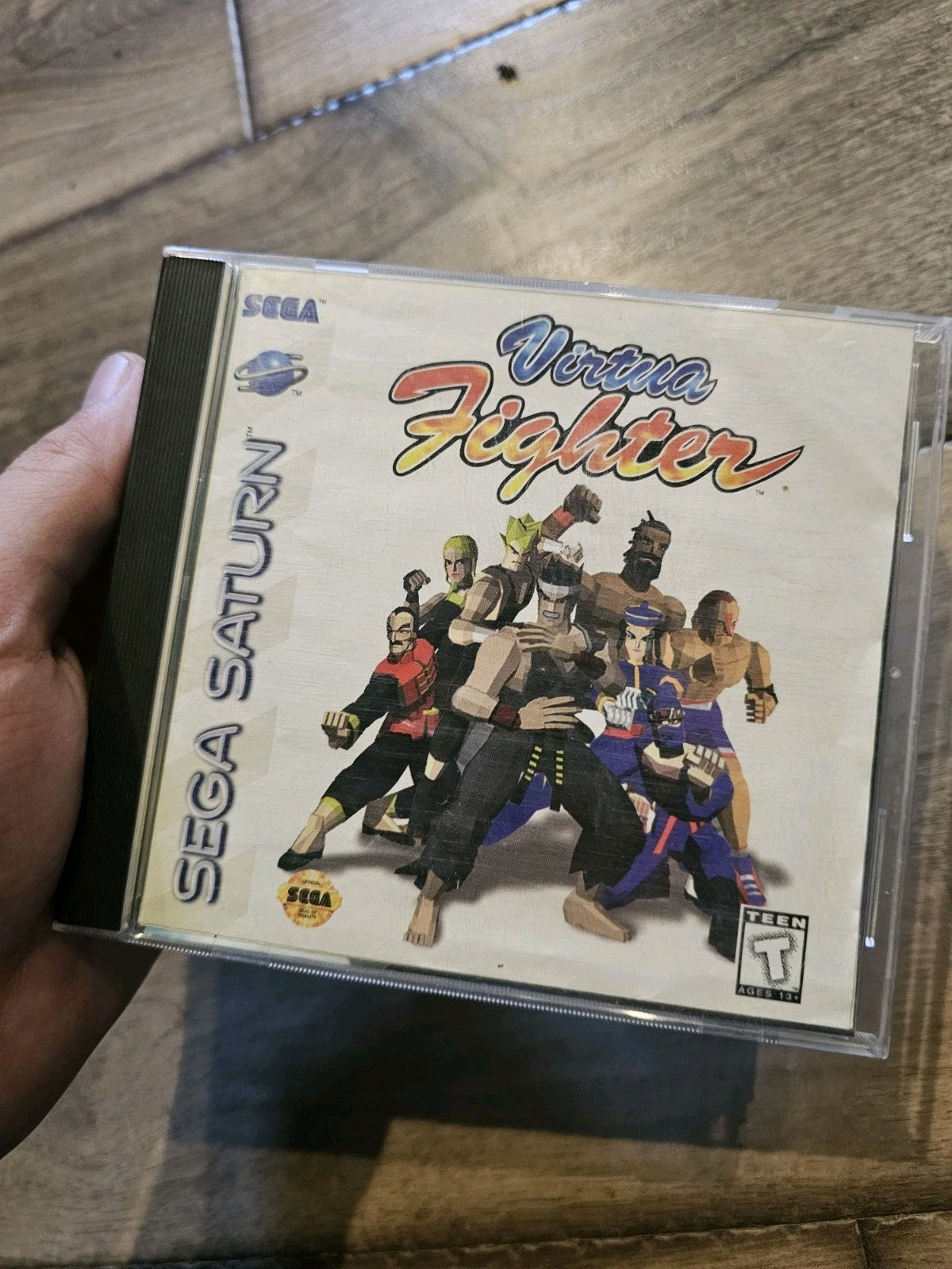 Virtua Fighter: NFR Not For Resale (Sega Saturn, 1995) CIB COMPLETE