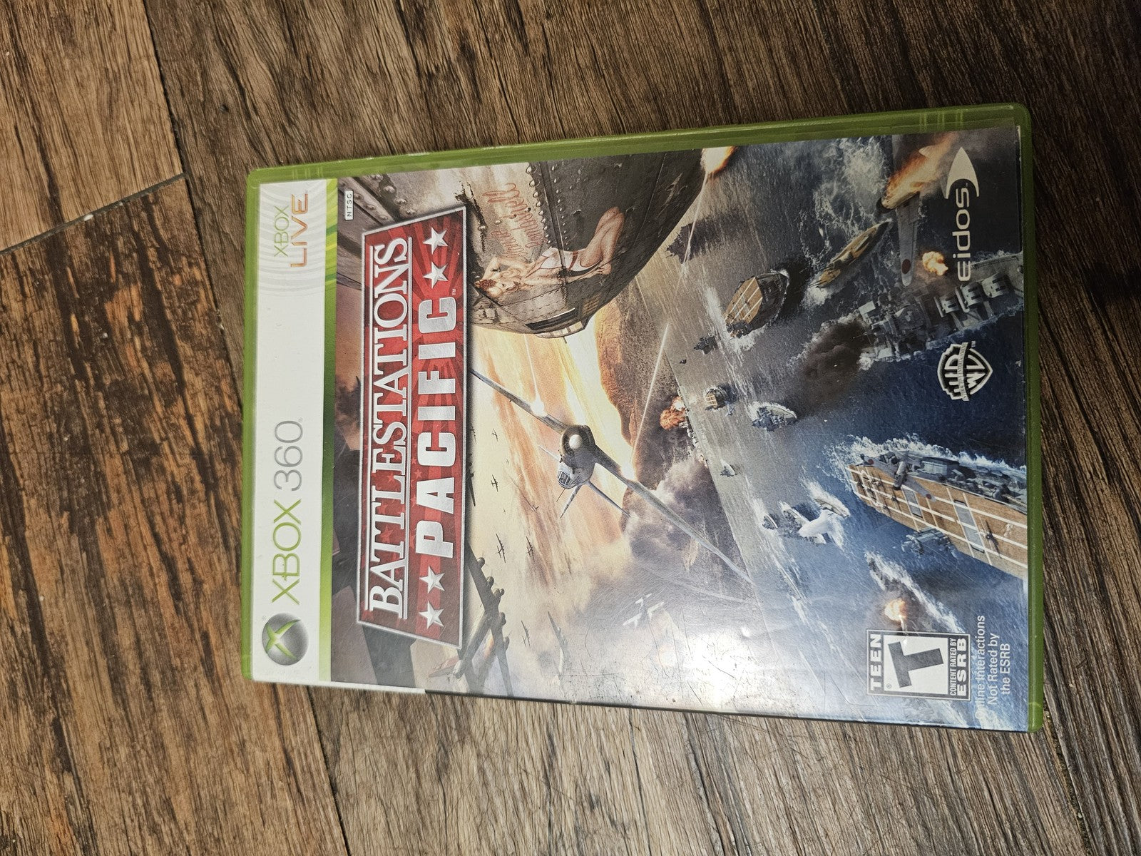 Battlestations: Pacific (Microsoft Xbox 360, 2009) CIB WITH MAP COMPLETE