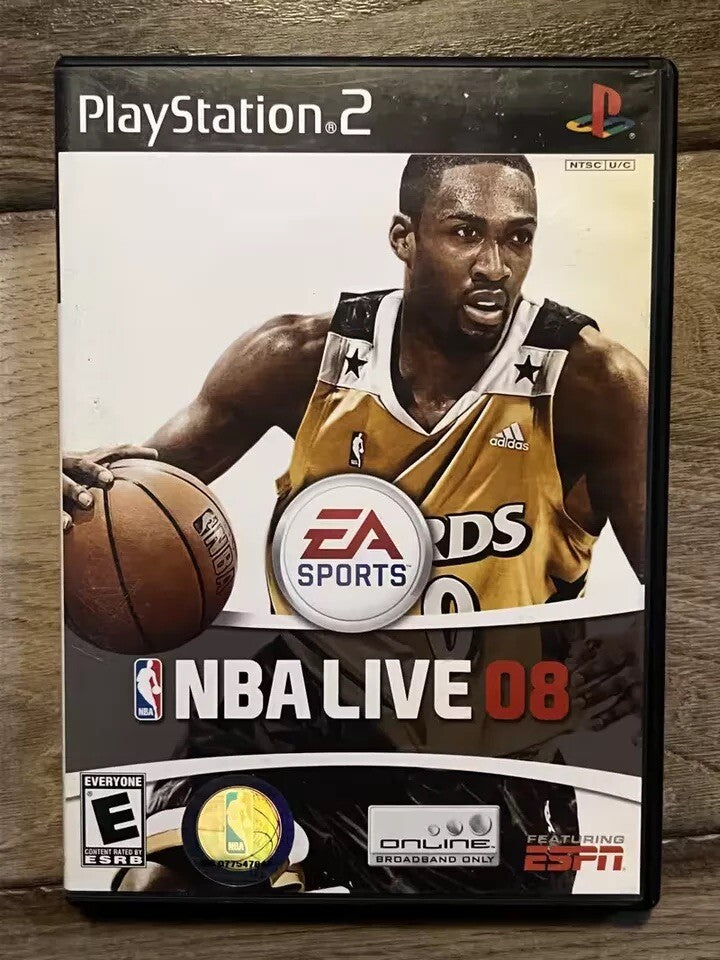NBA Live 08 (Sony PlayStation 2, 2007) CIB