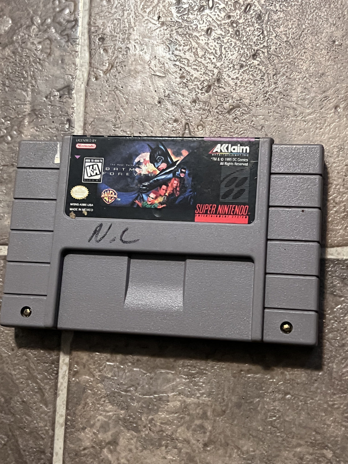Batman Forever (Super Nintendo SNES, 1995) CART ONLY