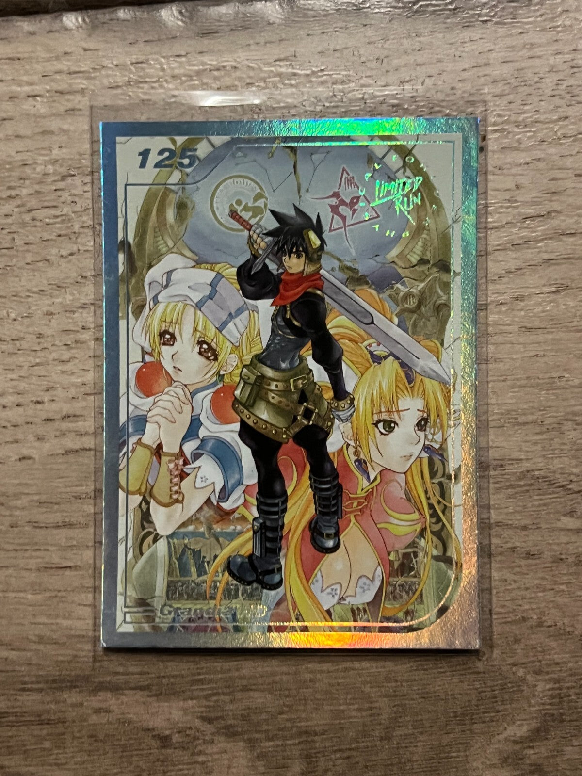 Limited Run Games Silver Trading Card Series 2 125 #125: Grandia HD Collection