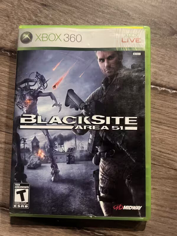 Blacksite Area 51 (Microsoft Xbox 360, 2007) CIB