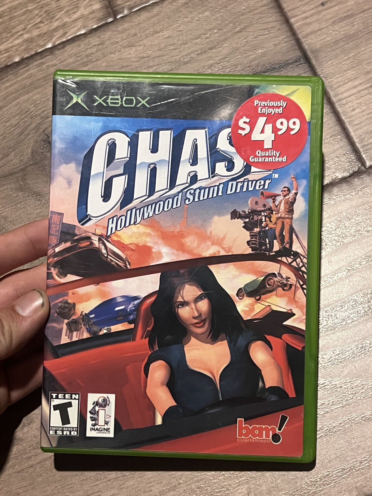 Chase: Hollywood Stunt Driver (Microsoft Xbox, 2002) CIB COMPLETE