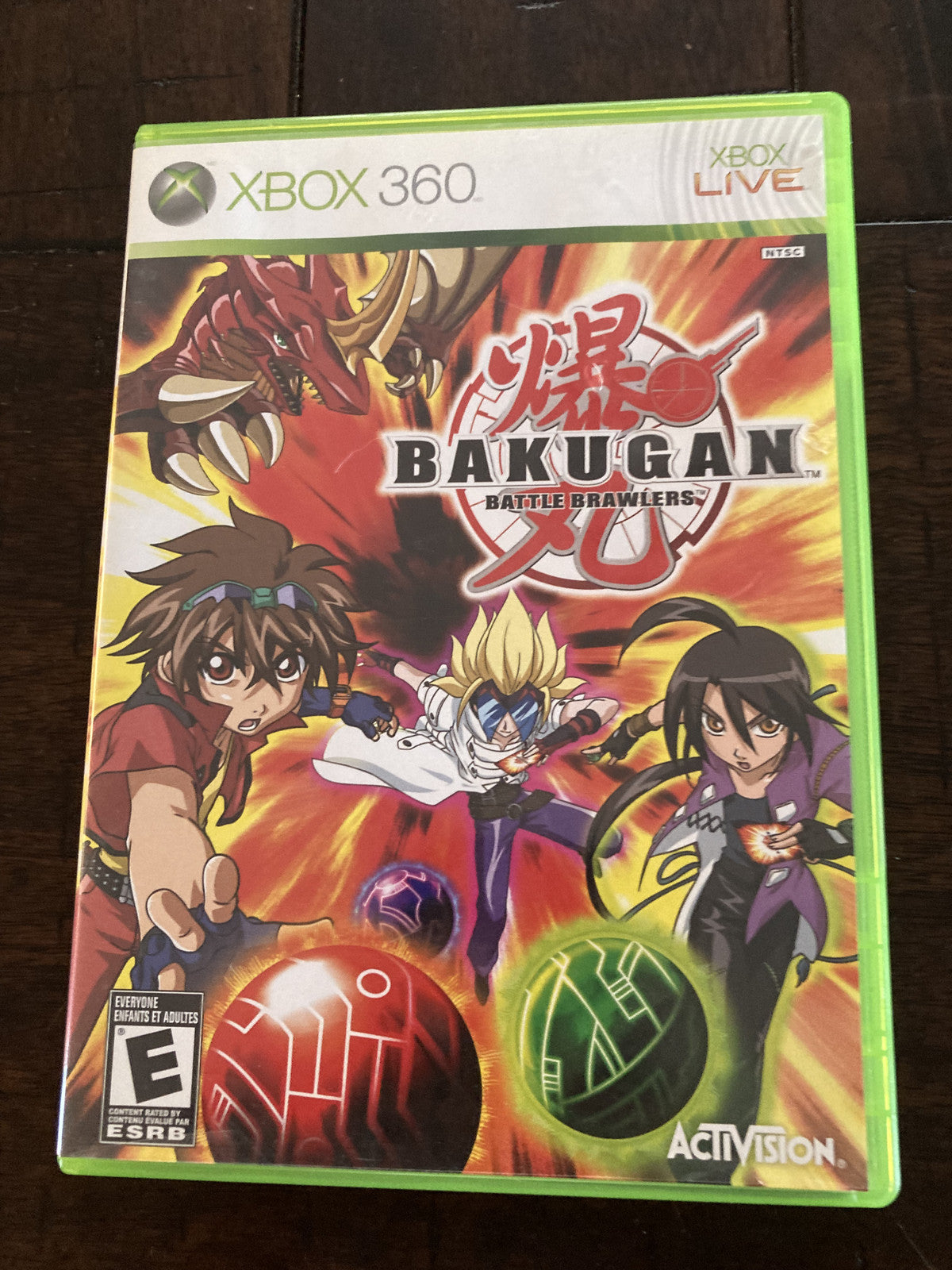 Bakugan Battle Brawlers (Microsoft Xbox 360, 2009) CIB COMPLETE