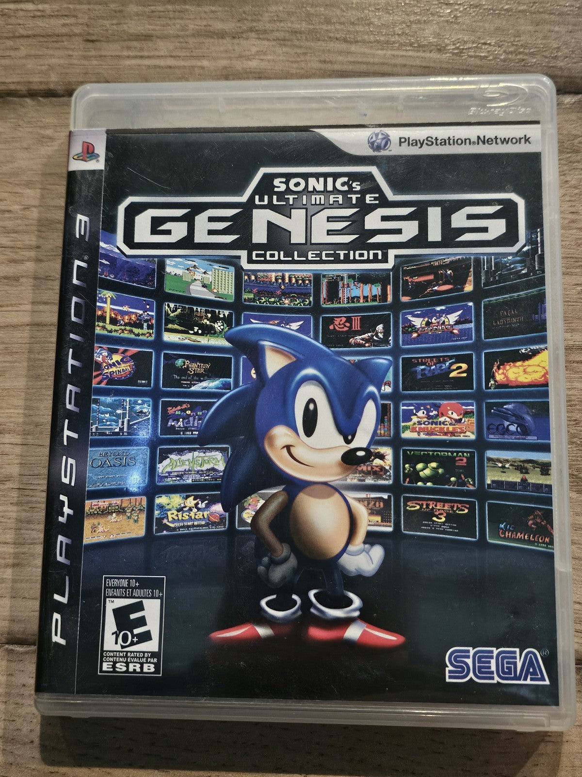 Sonic's Ultimate Genesis Collection (Sony Playstation 3 PS3, 2009) CIB COMPLETE